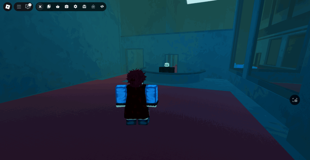 Player standing in front of Han in Bank in Ghoul://Re