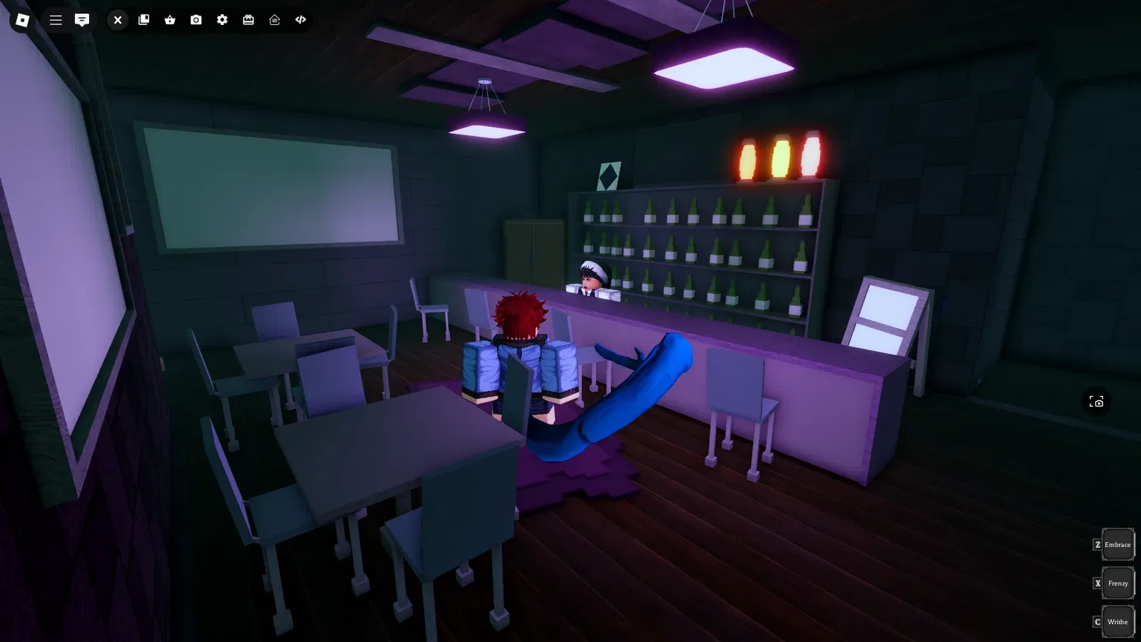 Player in Helter Skelter bar in Ghoul://Re