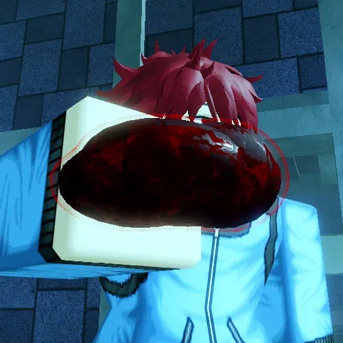 Player holding kagune sac in ghoul://Re