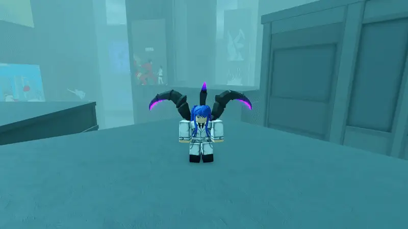 Player performing Mayu v1 entrapment attack in ghoul://Re