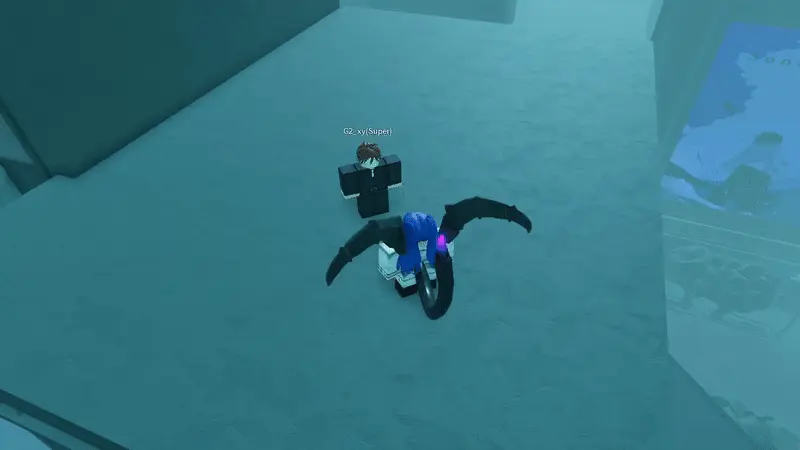 Player performing Mayu v1 subversive attack in ghoul://Re
