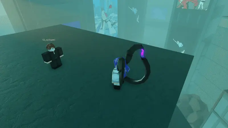 Player performing Mayu v1 critical attack in ghoul://Re