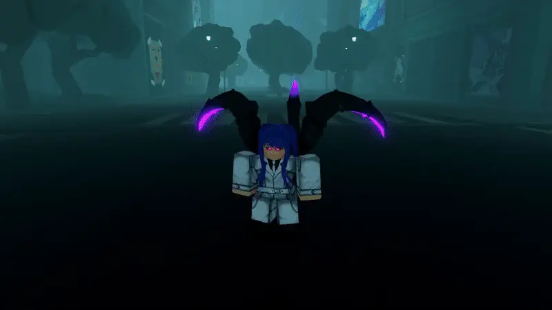 Player performing Mayu v1 critical variant attack in ghoul://Re