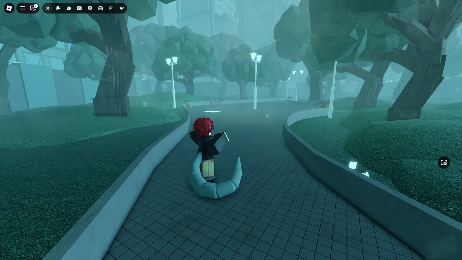 Player in the Park in Ghoul://Re