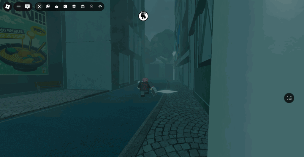 Player looking for the Park in Ghoul://Re