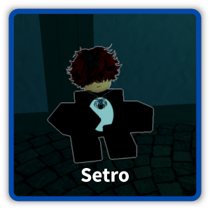Setro is an NPC located at the edge of the map on the right of bank in ghoul://re