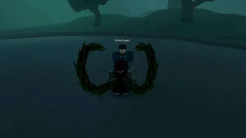 Player performing Yamori v1 shredder attack in ghoul://Re