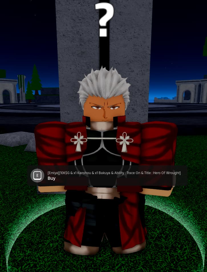 Emiya Teacher NPC