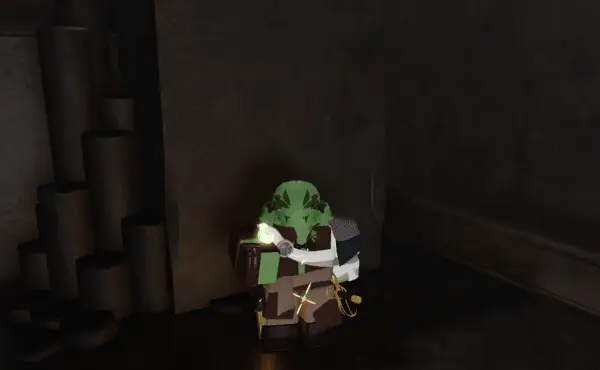 Player performing the Bloom Nature skill in Avsolvement
