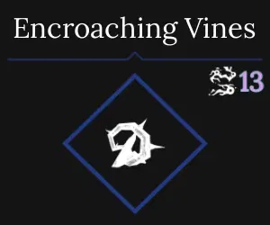Encroaching Vines Nature Skill in Absolvement