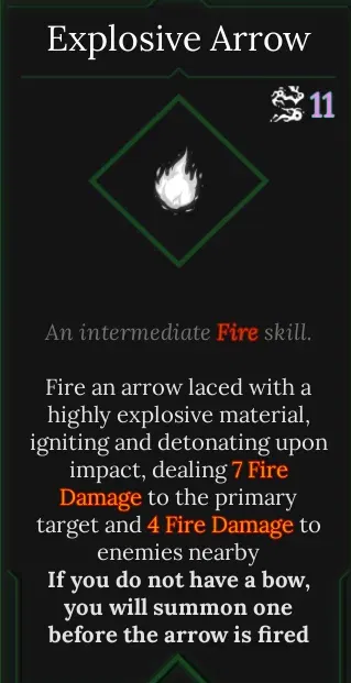Uncommon potential skill in absolvement
