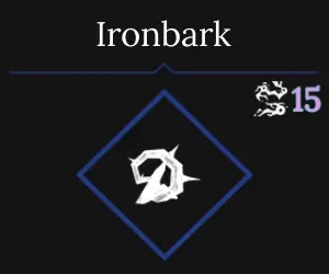 Ironbark Nature Skill in Absolvement