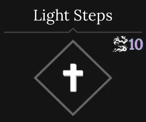 Light Step Holy Skill in Absolvement