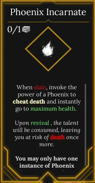 Mythical passive potential in absolvement