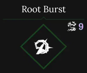 Root Burst Nature Skill in Absolvement