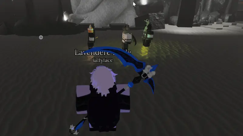 Player performing the Scald water skill in Avsolvement