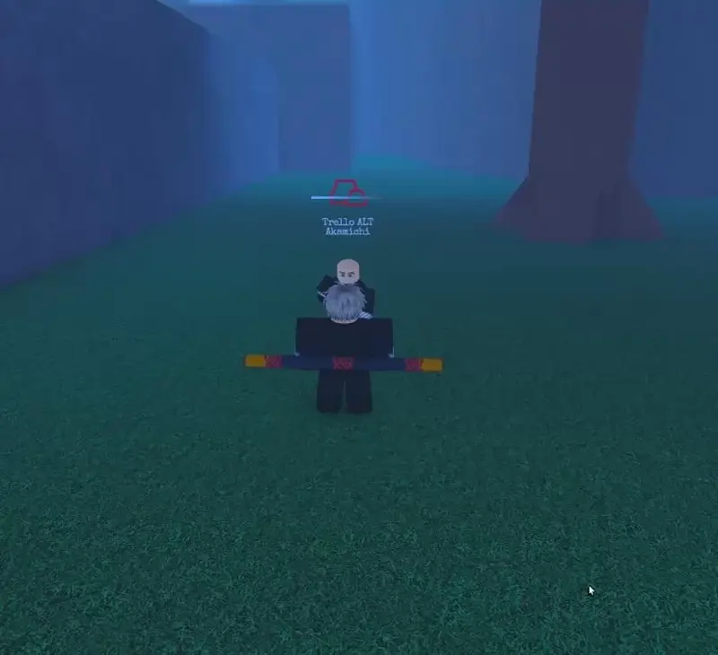 Player performing Uchiha Sharingan Genjutsu move in Wagarashi