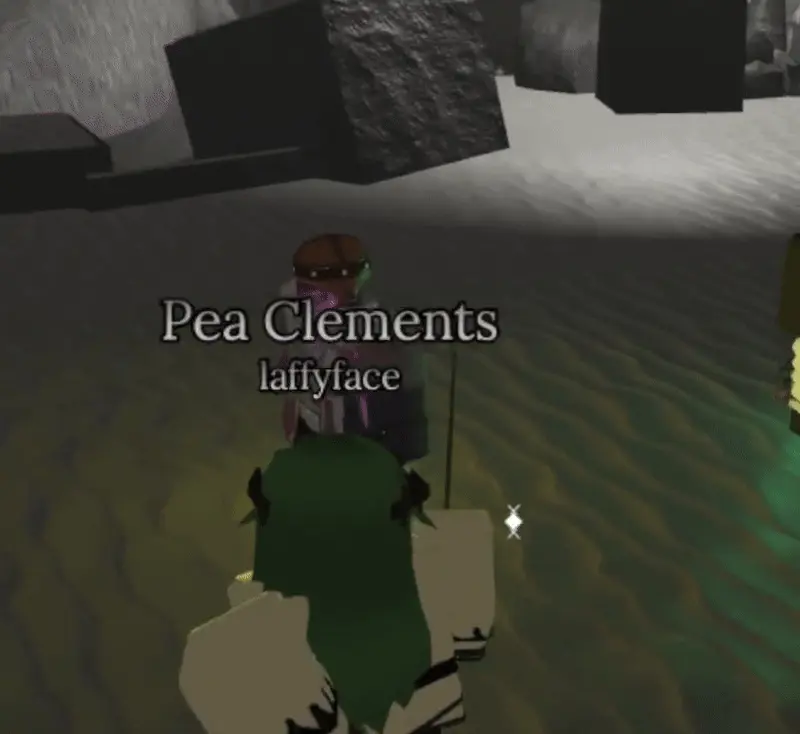 Player performing the Wind Blast wind skill in Avsolvement