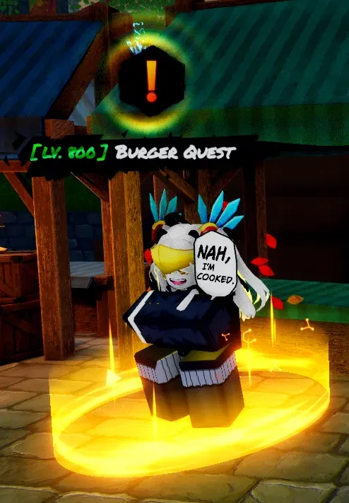 burger quest npc in universal piece