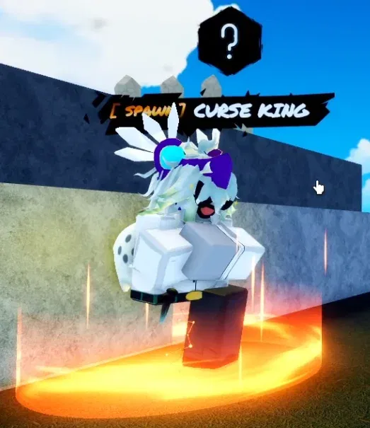 Curse King NPC in Univerasl Piece