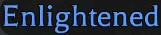 enlightened trait in dead spells