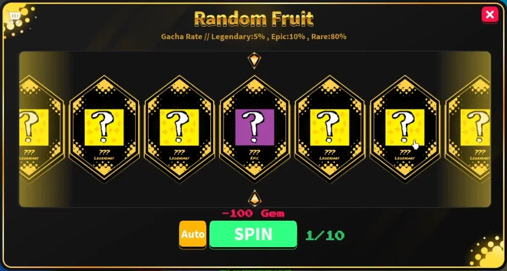 fruit gacha in universal piece