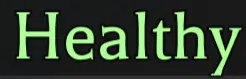 Healthy trait in dead spells