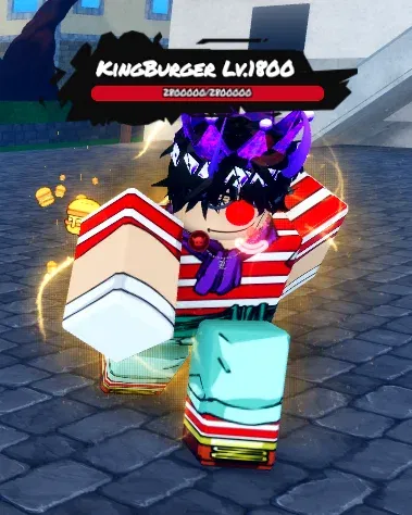 KingBurger Boss in universal piece