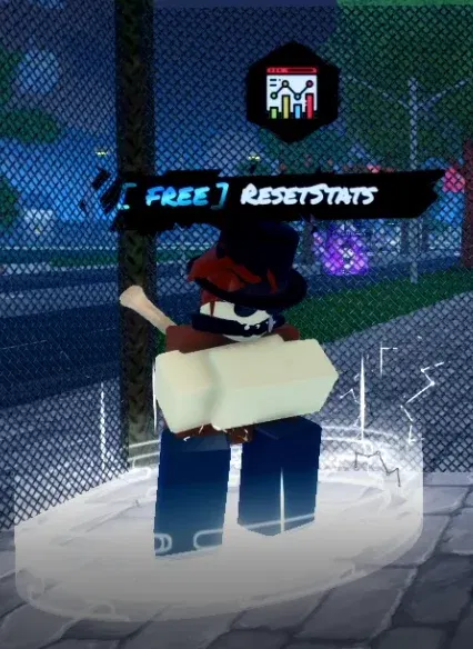 resetstats NPC on solo island in universal piece