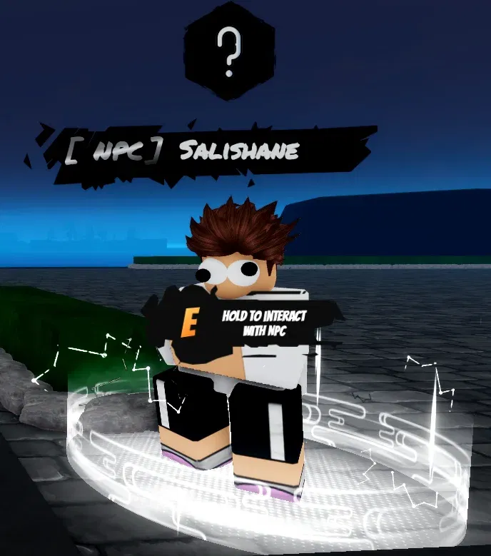 salishane NPC in universal piece
