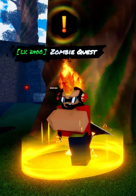 zombie quest NPC in universal piece