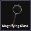 magnifying glass item in dig