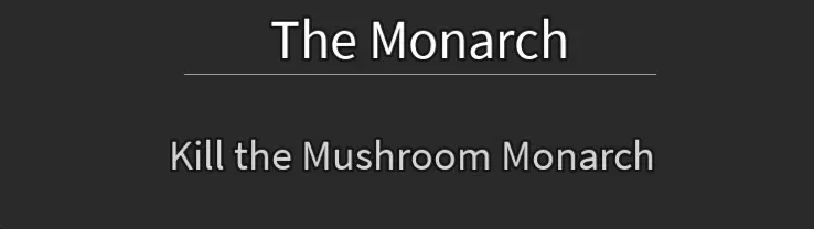 the monarch quest in dead spells