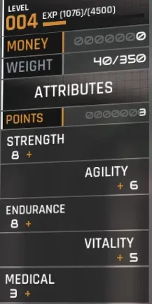 attributes category