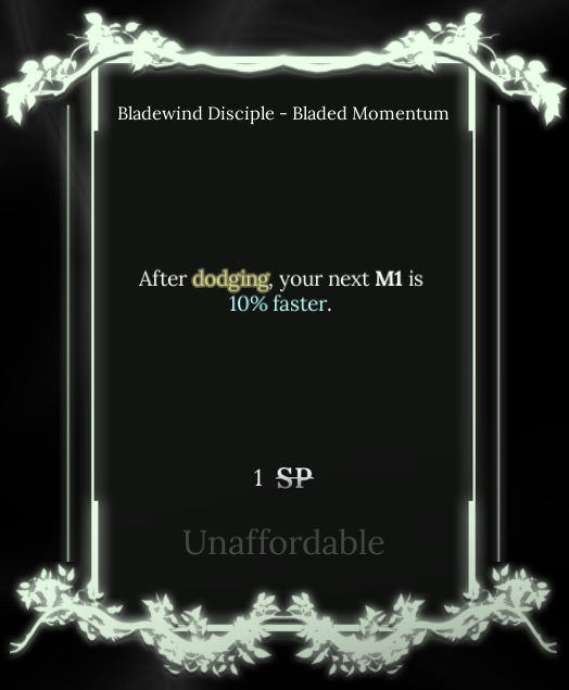 bladed momentum soul tree in absolvement