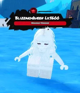 blizzard queen boss in universal piece