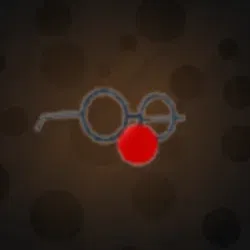clown glasses in universal piece