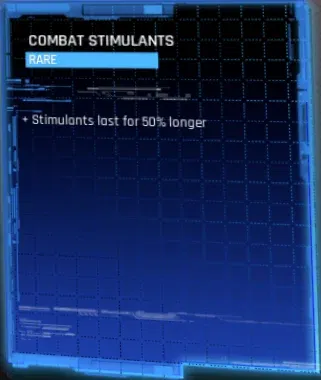 combat stimulants rare talent in hekmatyar