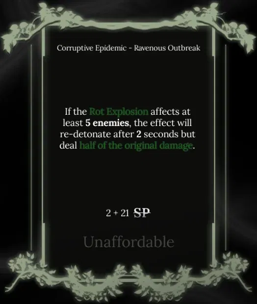 ravenous outbreak node in soul tree absolvement