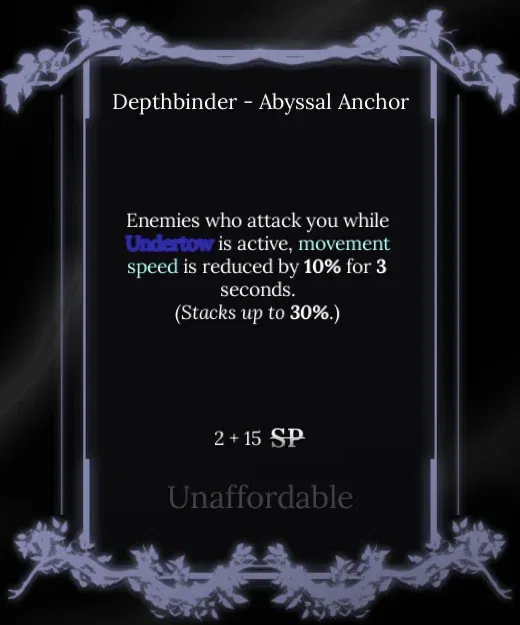 abyssal anchor node in soul tree absvolement