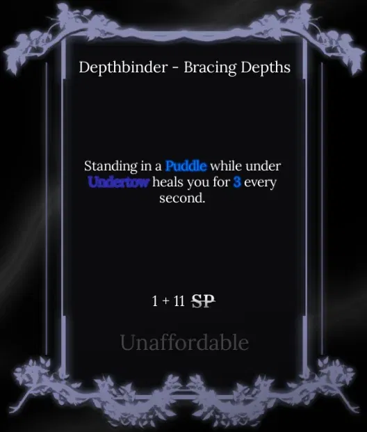 bracing depths