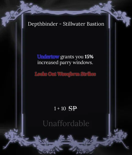 stillwater bastion node in soul tree absvolement
