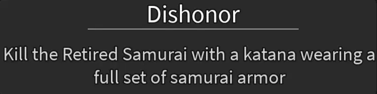 dishonor quest in dead spells