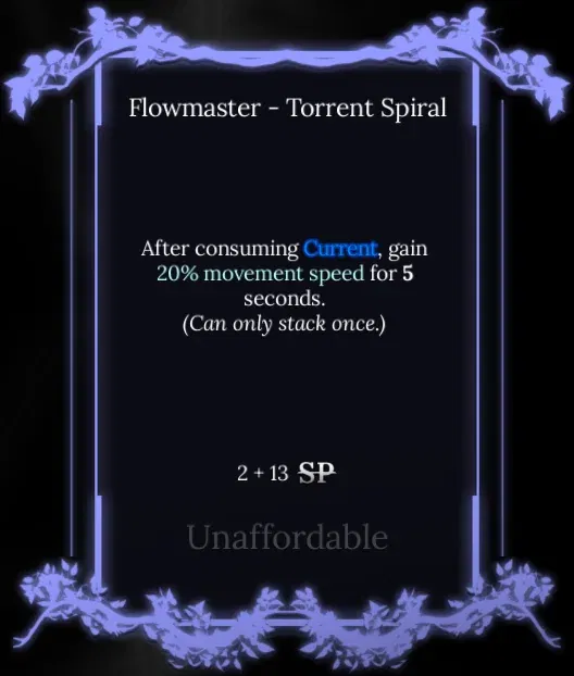 torrent spiral node in  soul tree absolvement