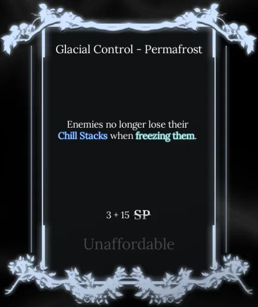 permafrost node in soul tree absolvement