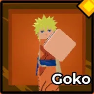 naroto Goko skin in jump stars