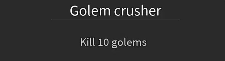 Golem Crusher quest in dead spells