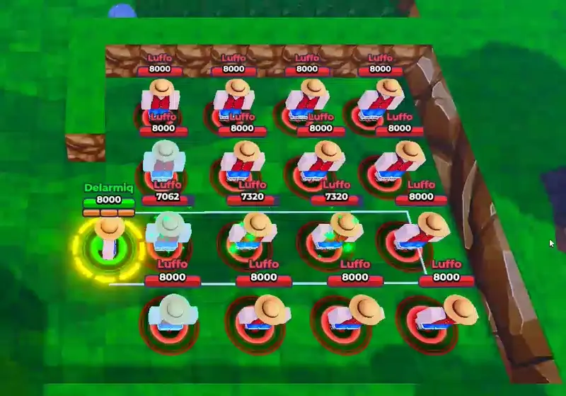 gomu gomu bazooka showcase in jump stars