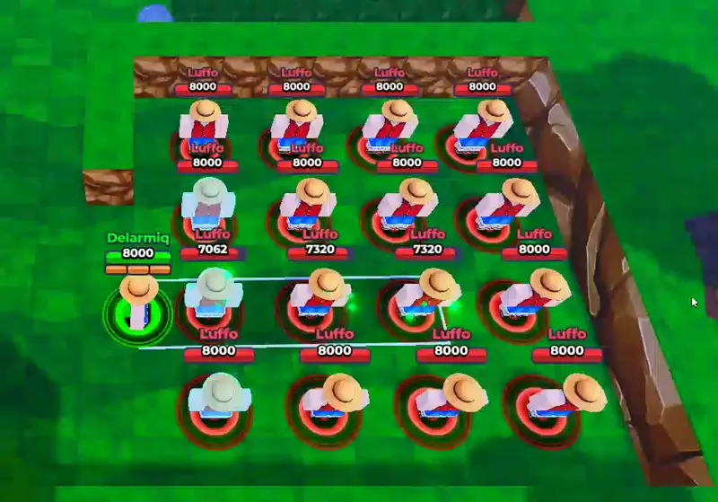 gomu gomu pistol showcase in jump stars