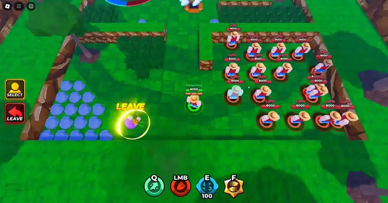 luffo showcase in jump stars